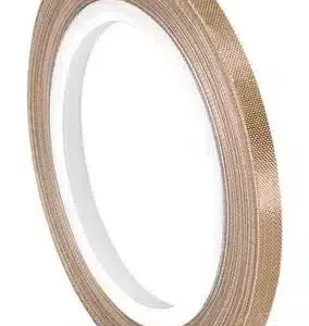 134-10 Natural Abrasion Resistant Fiberglass Tape Coated with Teflon PTFE, 0.625in x 36yd (1 roll), 888519326770