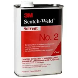 3M No. 2 Clear Solvent 1 Quart Can
