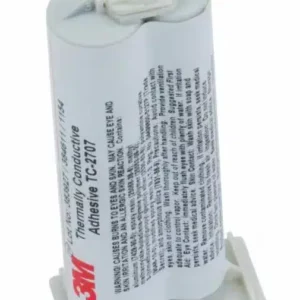 3M TC-2707 Thermally Conductive Epoxy Adhesive 50ml Duo-Pak Cartridge