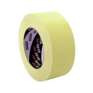 3M 501E Industrial Masking Tape Special High Temperature Beige 24 mm x 50 m x 0.15 mm