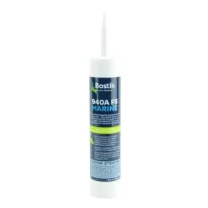 Bostik Fast Set 940 FS Marine Adhesive Sealant White 290ml Cartridge