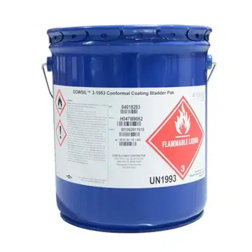 DOWSIL 3-1953 CONFORMAL COATING CLEAR SILICONE 18.1 KG BLADDER BAG 4018283