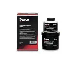 LOCTITE 10210 Two Part Gray Liquid RTV Epoxy Bottle