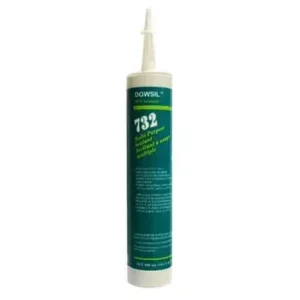 Dow Corning Dowsil 732 Multi-Purpose Sealant Silicone White 300ml Cartridge