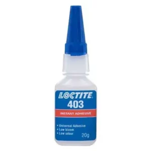 Henkel Loctite 403 Low Odor Low Bloom Instant Adhesive Clear 20 G Bottle