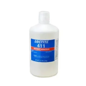 Henkel Loctite 411 Toughened Instant Adhesive Clear 2 Kg Bottle