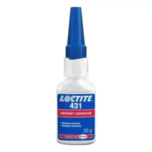 Henkel Loctite 431 Cyanoacrylate Instant Adhesive Clear 20 G Bottle
