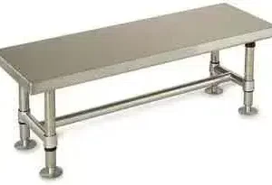 Metro Stainless Steel Gowning Bench 40X120X45cm