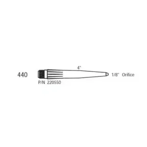PPG Semco 220550, 440 Nozzle 0-25 In