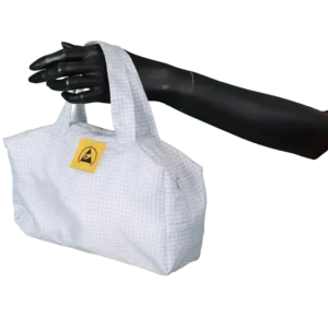 ESD Utility bag -  CT35 fabric - White - 69% Poly., 27% Cotton, 4% Carbon