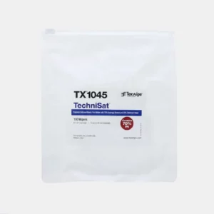 Texwipe TX1045 TechniSat 6" x 8" Cellulose/Polyester Cleanroom Wiper Pre-Wetted 70% IPA