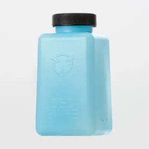 8 oz. ESD-Safe Square Bottle with Lid